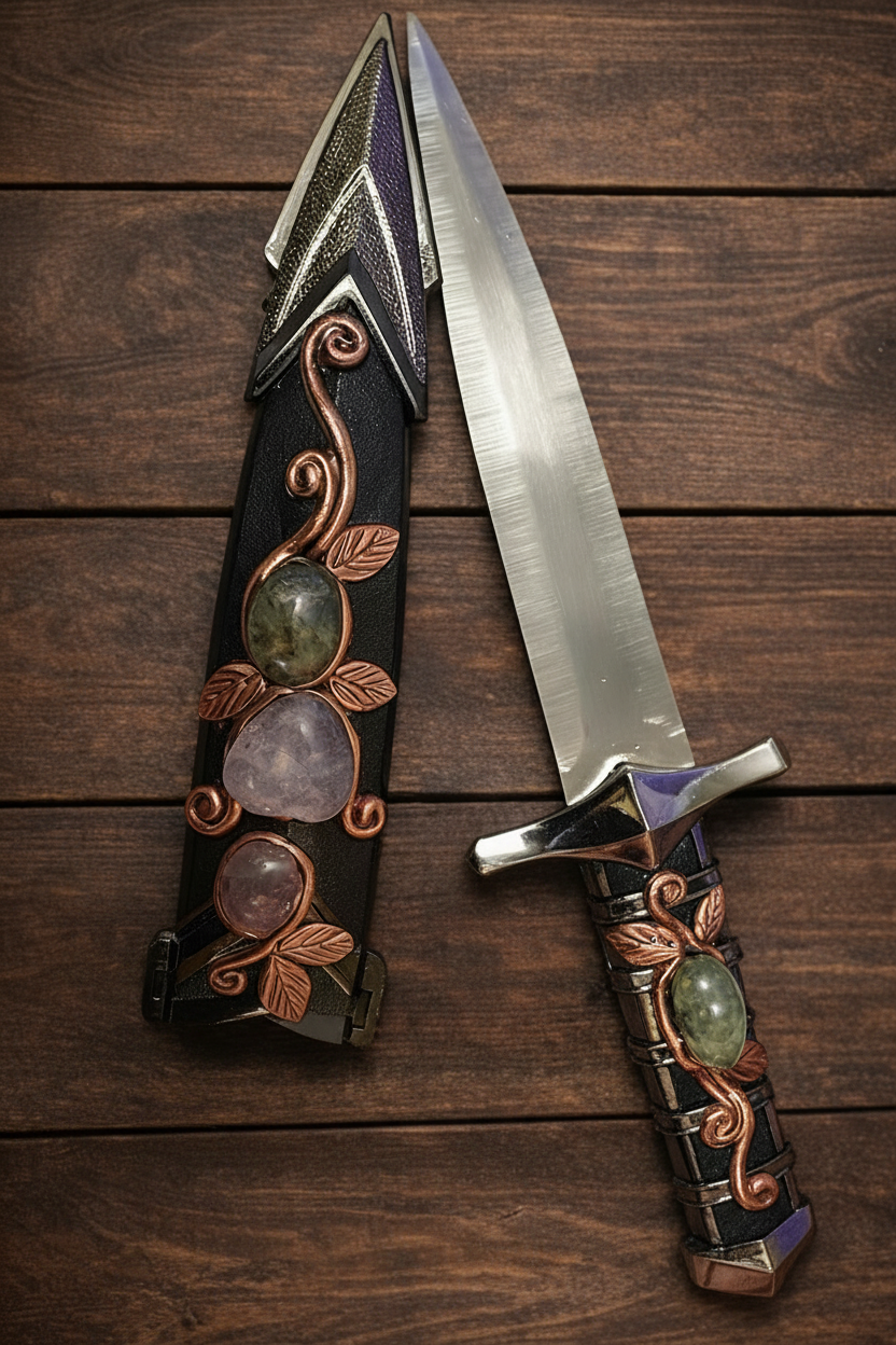Stone and Crystal dagger