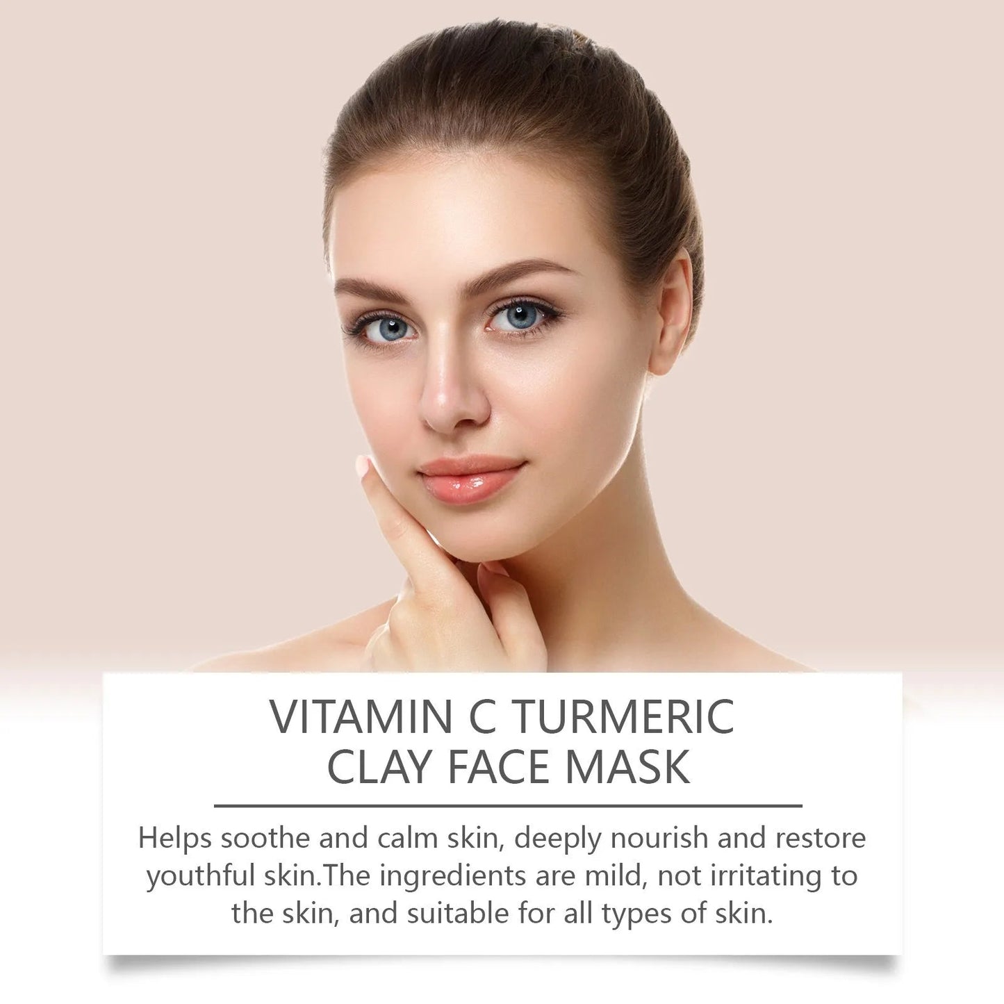 Vitamin C Exfoliating facial mask Turmeric Exfoliating facial mask
