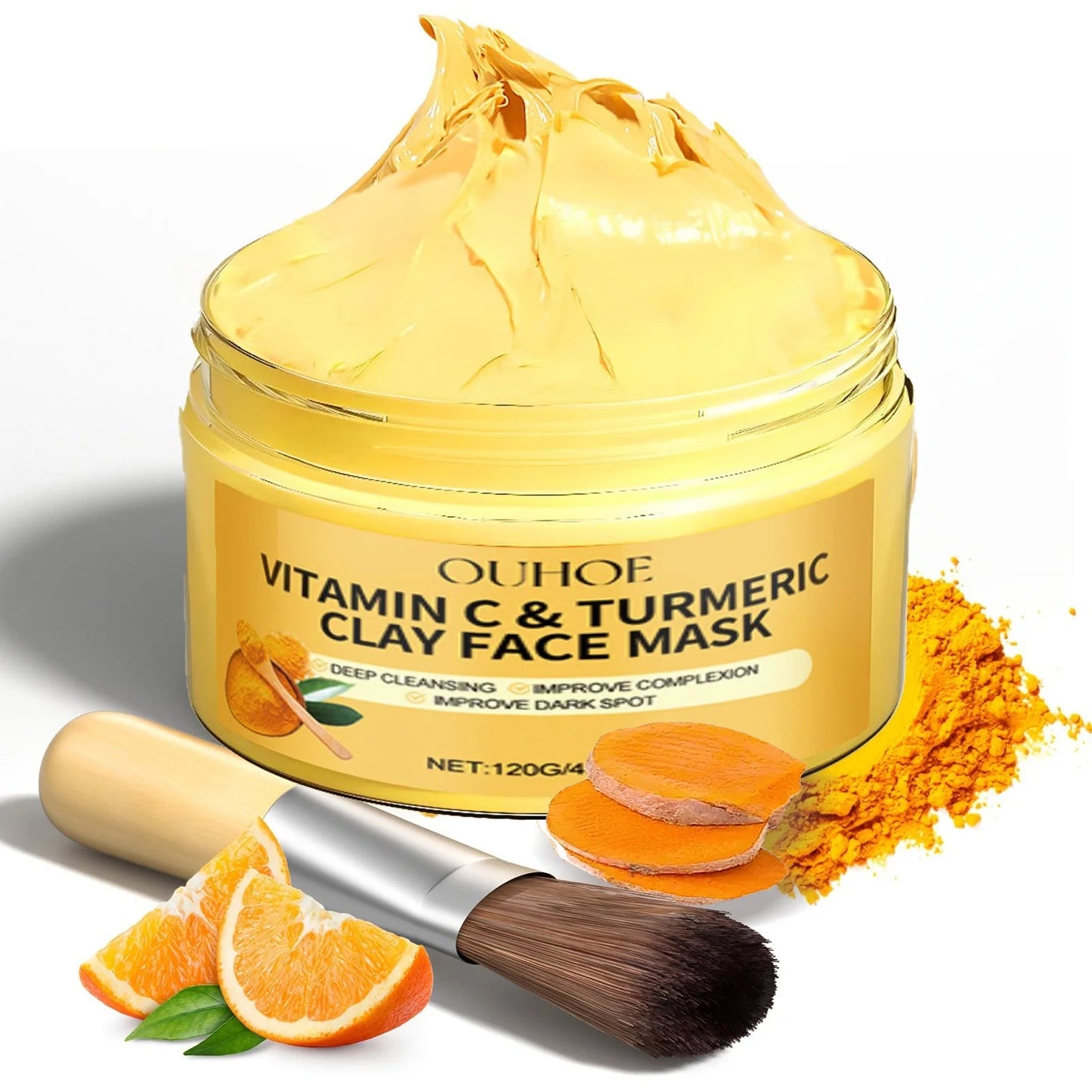 Vitamin C Exfoliating facial mask Turmeric Exfoliating facial mask