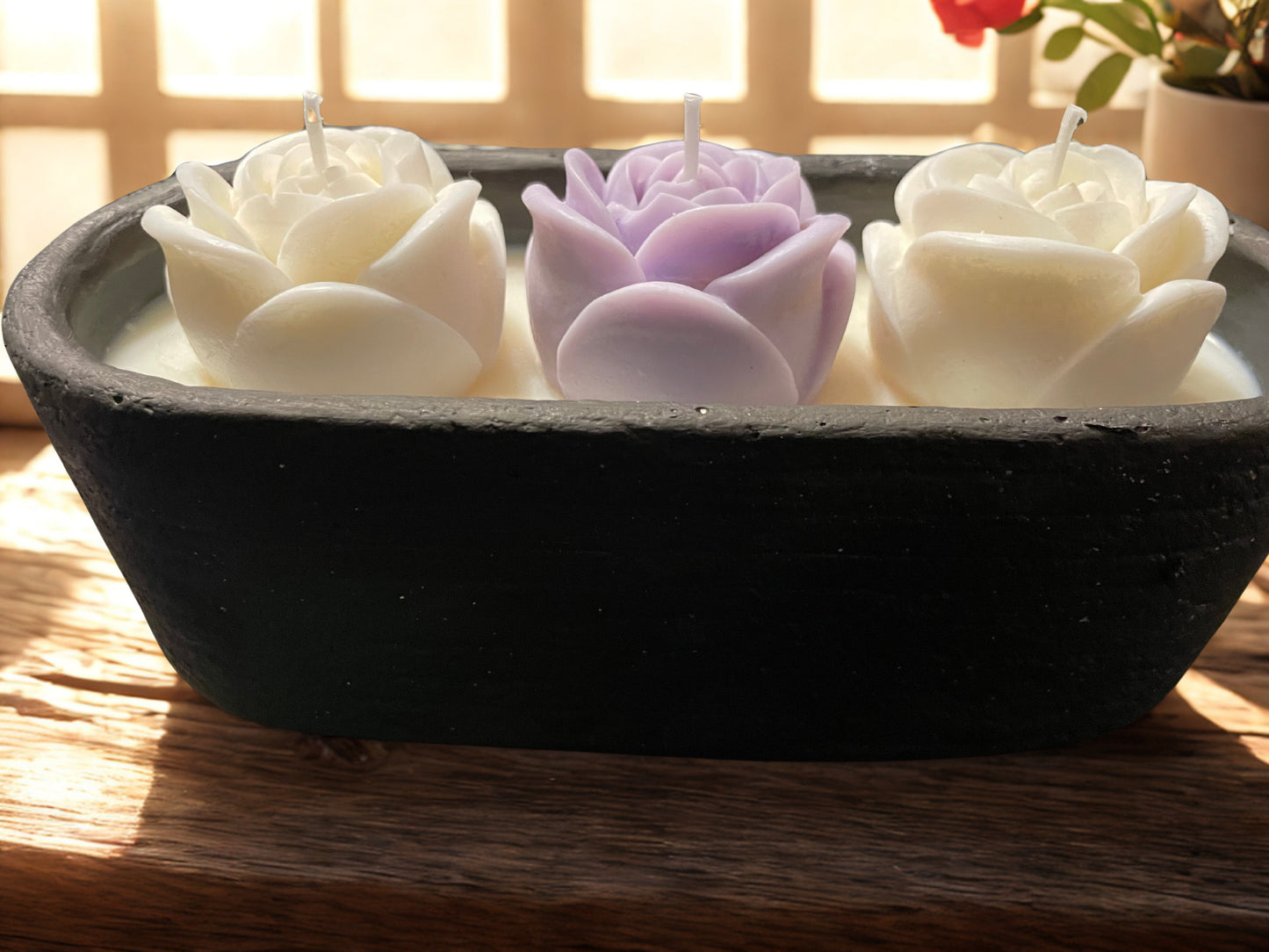 🌹✨ Custom Luxury Candles – Personalized with Photos, Flowers &amp; More