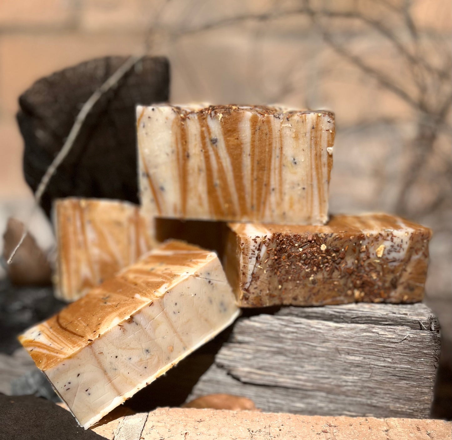 Campfire & Fireflies Organic Handmade Soap | Smoky Nights & Summer