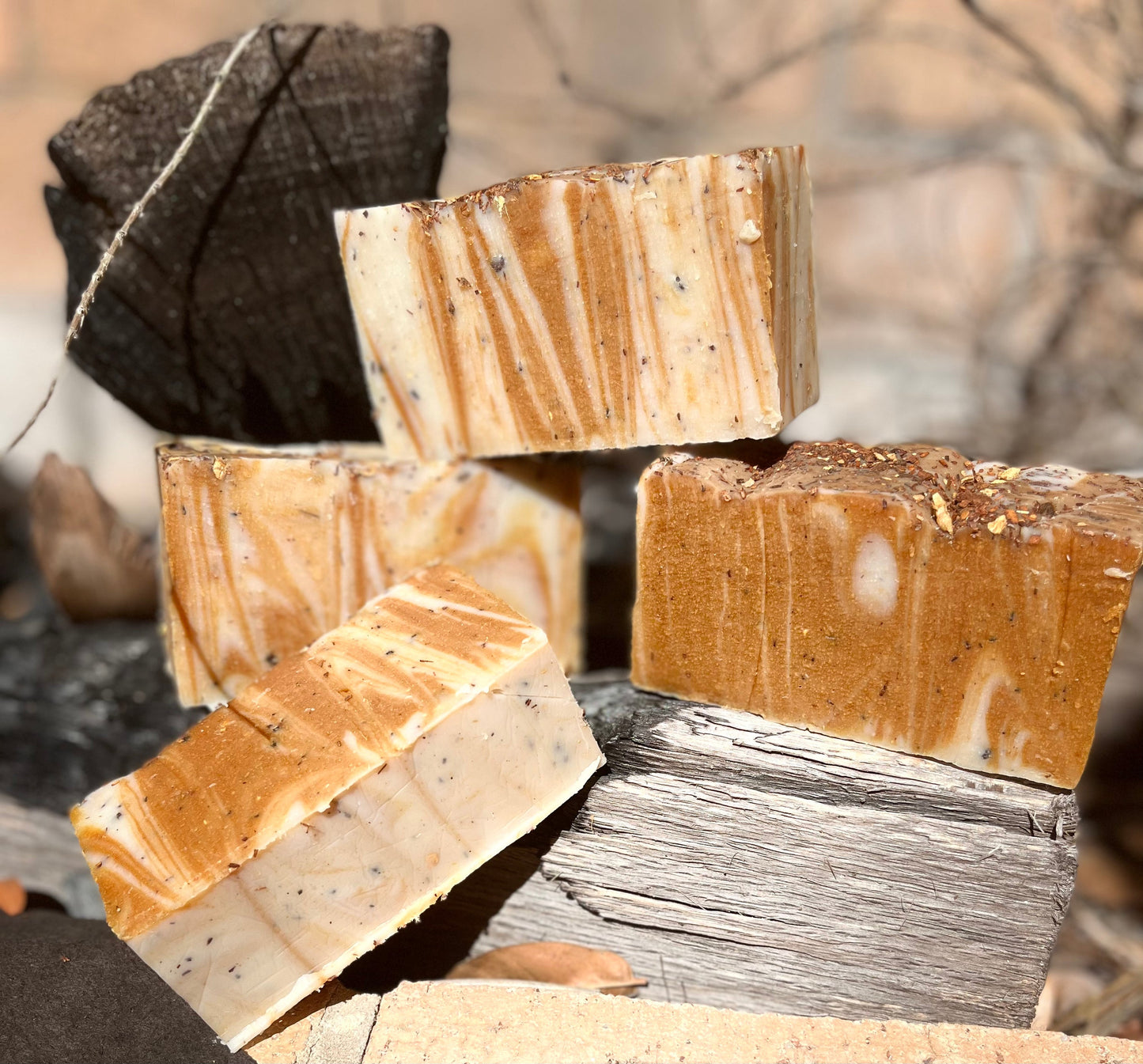 Campfire & Fireflies Organic Handmade Soap | Smoky Nights & Summer